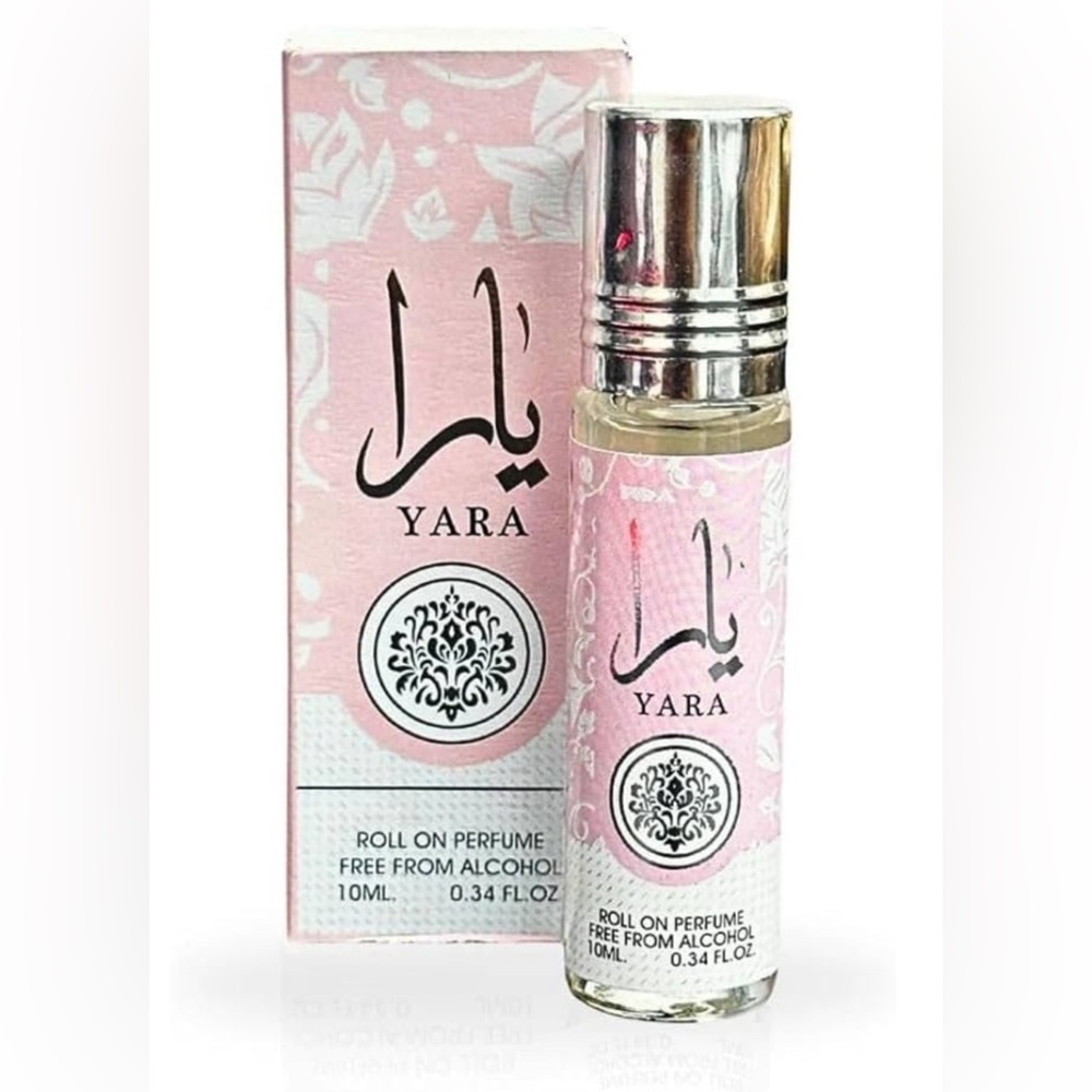 Yara Perfume Roller for Women, 0.34 Ounce